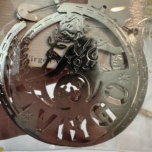 3/30 Astrology Virgo Silver Large Earrings